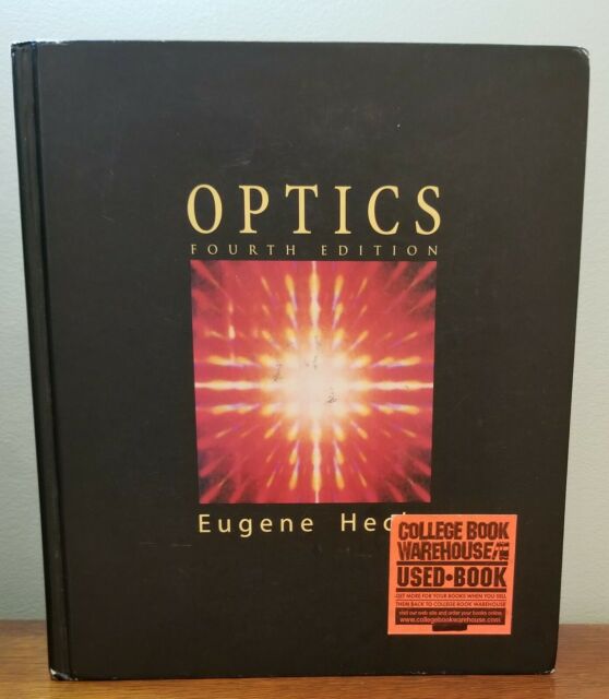 optics 4th edition eugene hecht